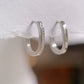 White Gold Plated Sterling Silver Freshwater Pearl Detachable Earrings, ER60