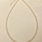 Yellow Gold Plated Sterling Silver Freshwater Pearl Necklace, NL10
