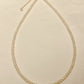 Yellow Gold Plated Sterling Silver Freshwater Pearl Necklace, NL10