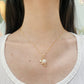 Yellow Gold Plated Sterling Silver Freshwater Pearl Necklace, NL4, NL5